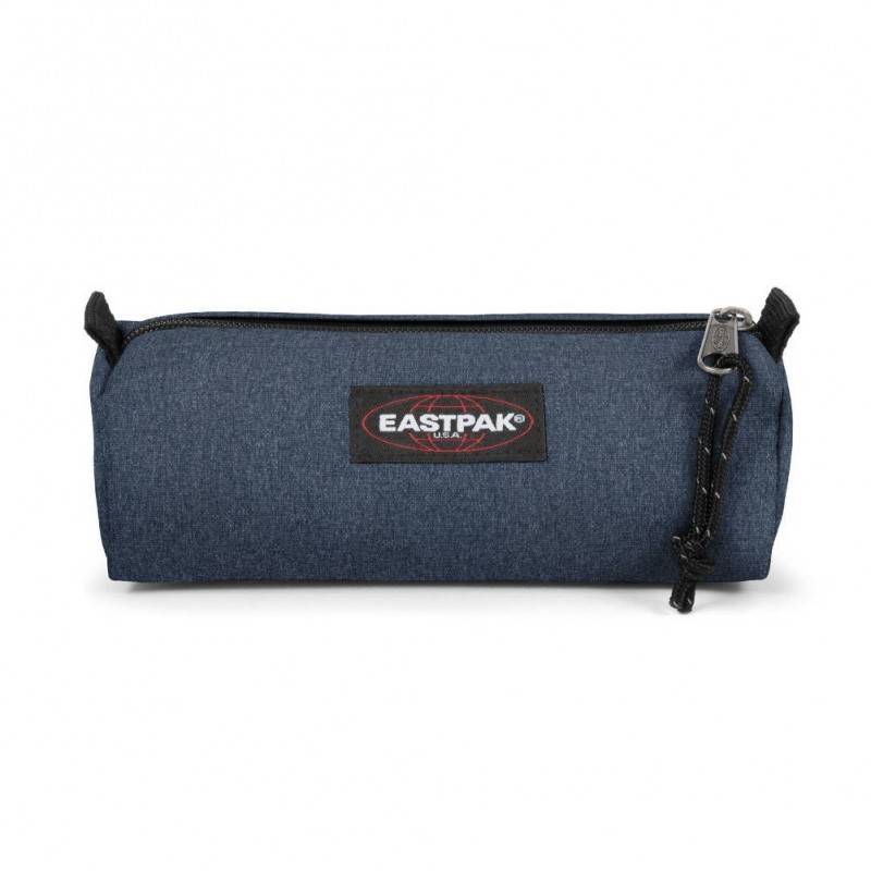 Trousse EASTPAK Ek372 Benchmark Single Unie Bleue Denim Simple