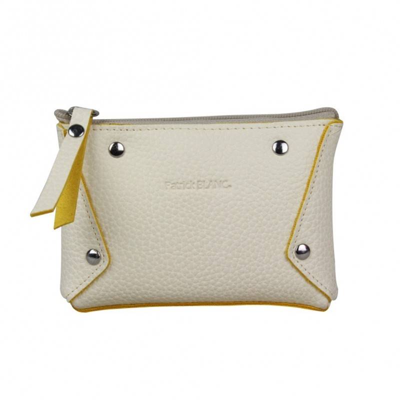 Porte monnaie femme Patrick Blanc cuir métallisé B60 PATRICK BLANC - 4