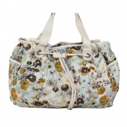 Sac cabas bourse Patrick Blanc imprimé fleurs 510016  PATRICK BLANC - 12