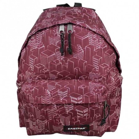 Sac à dos Eastpak motif imprimé EK620 Padded Pak'r 26Q Merlot Blocks EASTPAK - 1