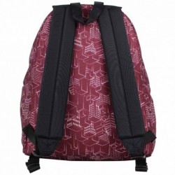 Sac à dos Eastpak motif imprimé EK620 Padded Pak'r 26Q Merlot Blocks EASTPAK - 2