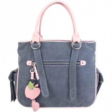 Sac seau Tomboy Wiz toile Gris Rose A DÉCOUVRIR ! - 1