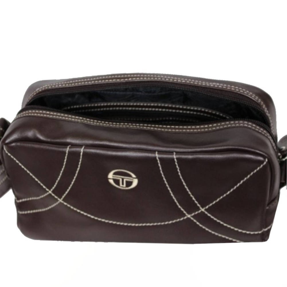 sergio tacchini leather bag