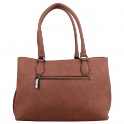 Sac Mac Alyster déco cloutée marron MAC ALYSTER - 4