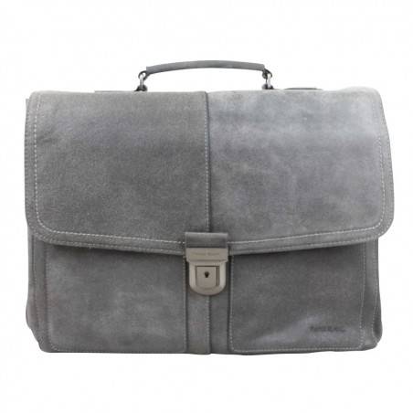 Porte documents cuir brut Patrick Blanc 416002 Gris S2 PATRICK BLANC - 1